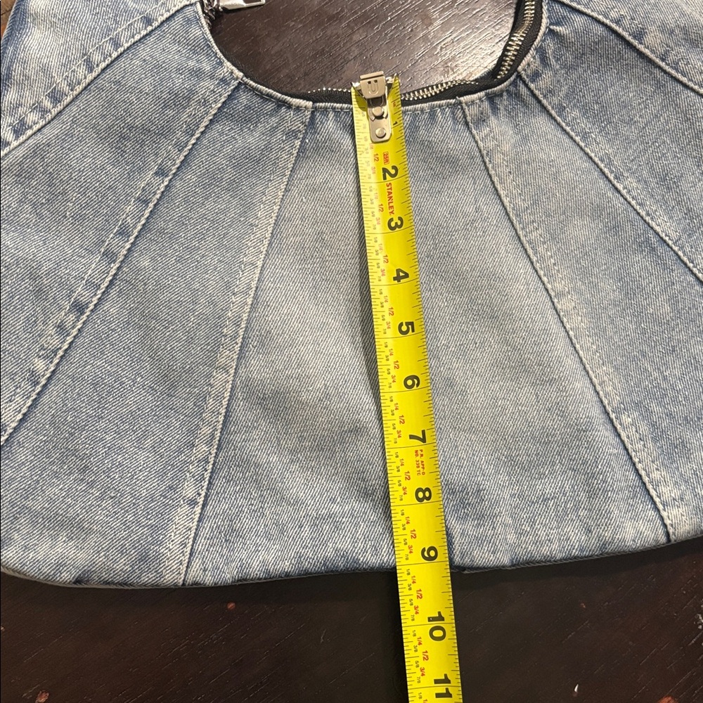 Denim Hobo Bag purse - Picture 9 of 10
